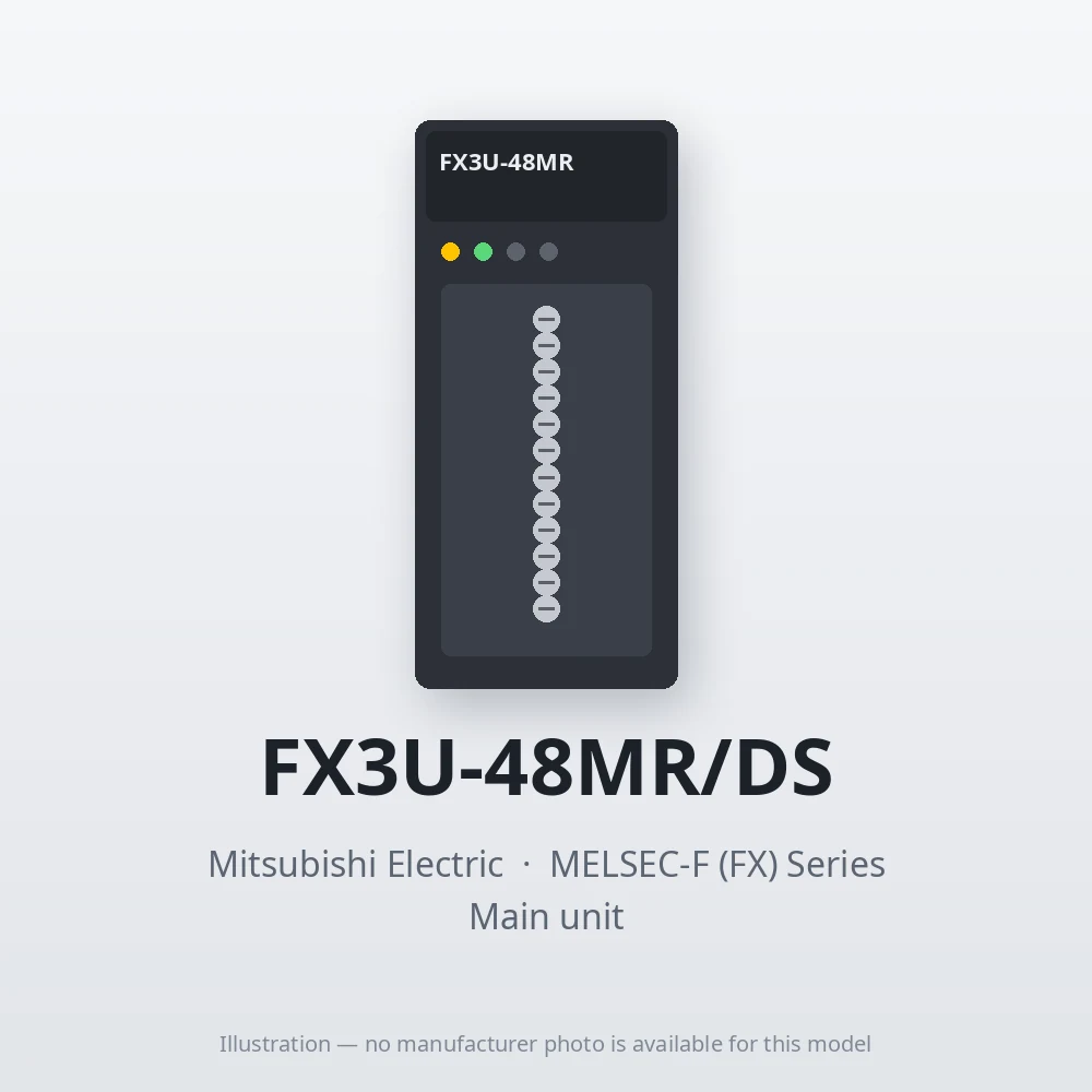 FX3U-48MR/DS
