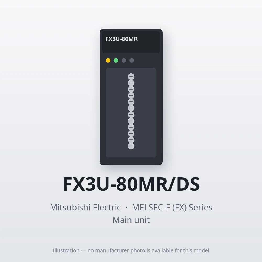 FX3U-80MR/DS