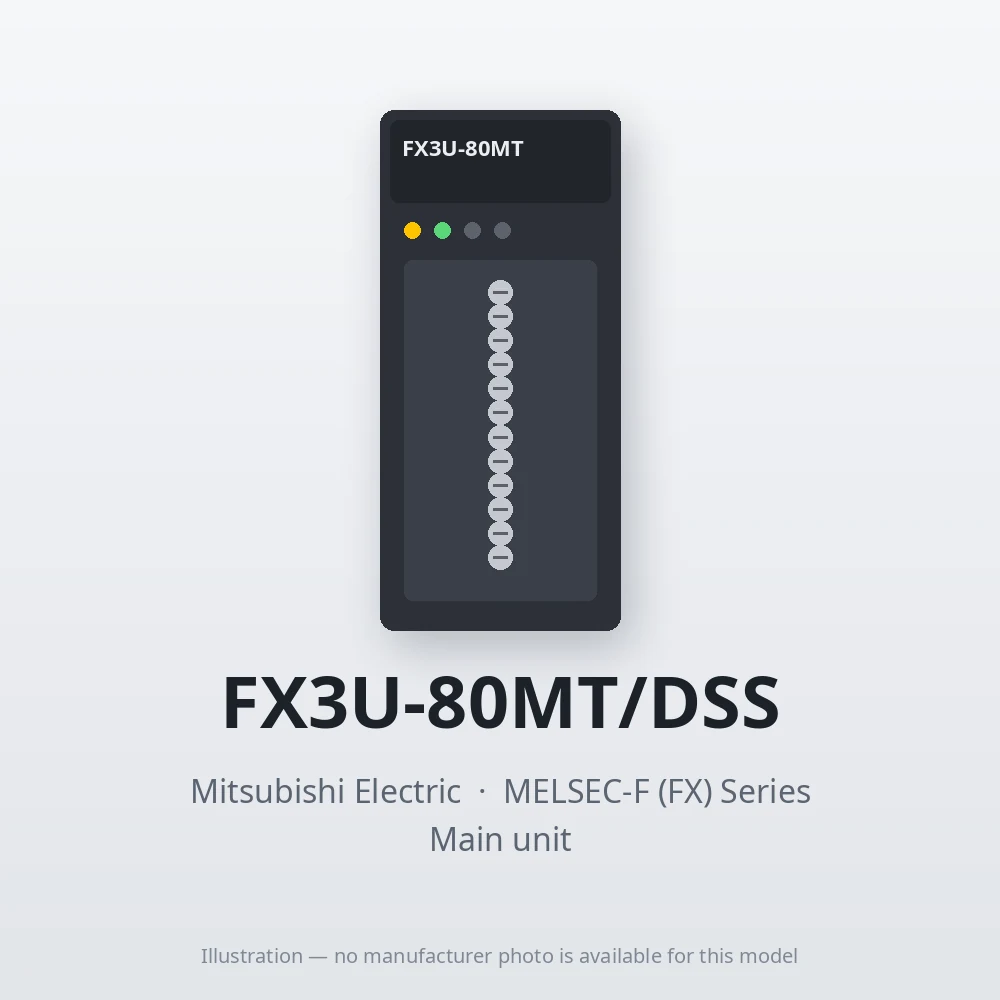 FX3U-80MT/DSS