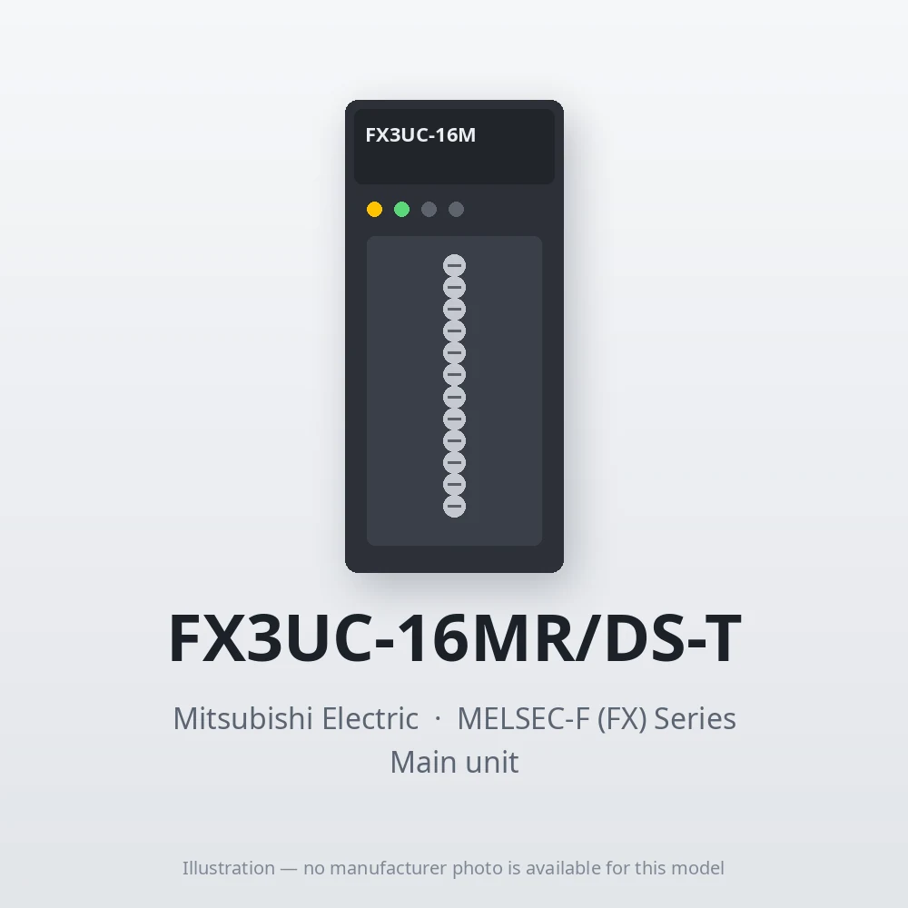 FX3UC-16MR/DS-T