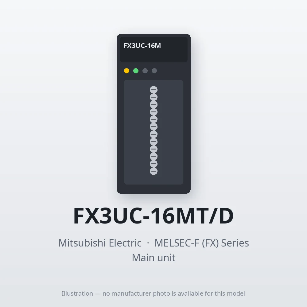 FX3UC-16MT/D