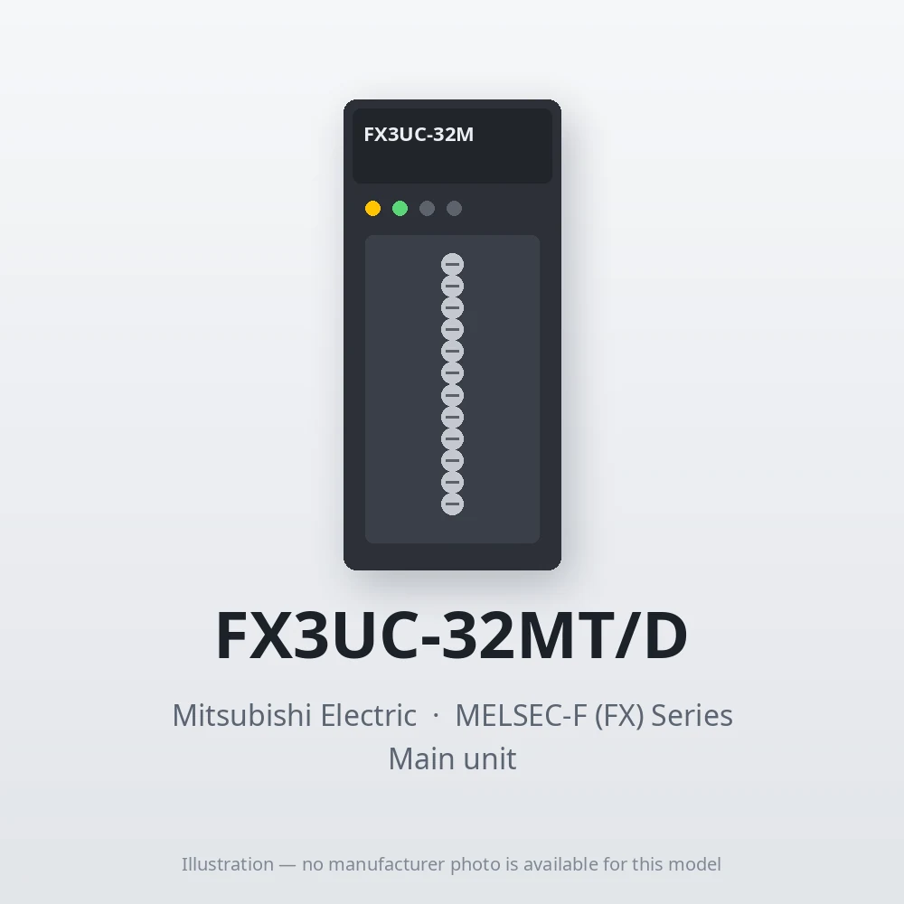 FX3UC-32MT/D