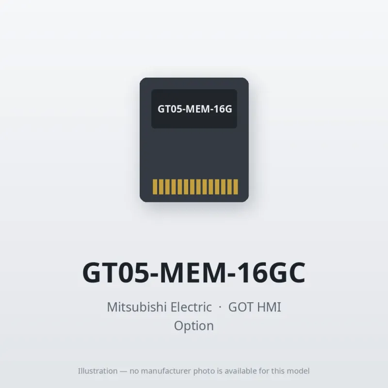 GT05-MEM-16GC Mitsubishi GOT HMI Option
