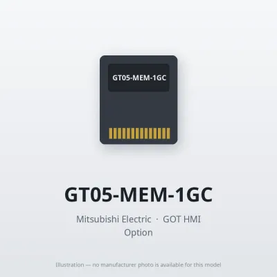 GT05-MEM-1GC Mitsubishi GOT HMI Option