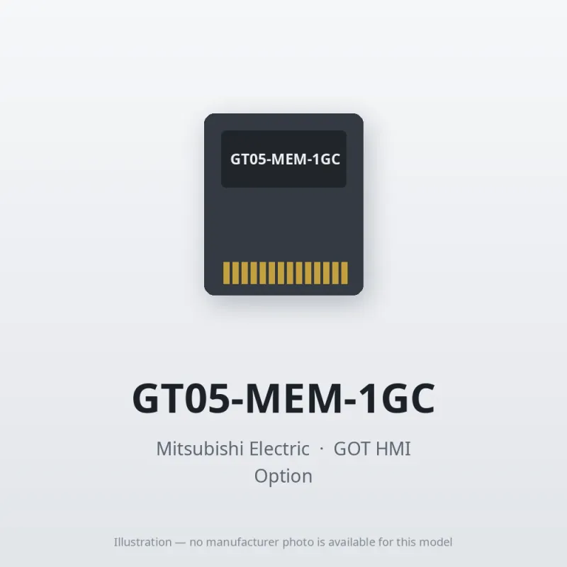 GT05-MEM-1GC Mitsubishi GOT HMI Option