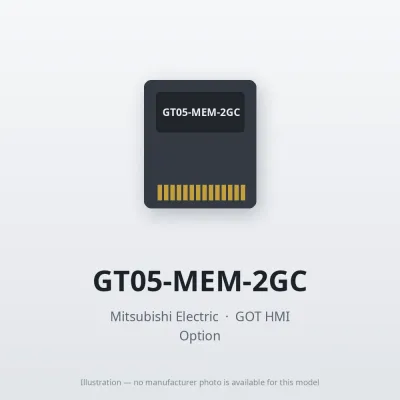 GT05-MEM-2GC Mitsubishi GOT HMI Option