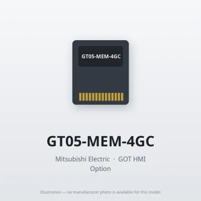 GT05-MEM-4GC Mitsubishi GOT HMI Option