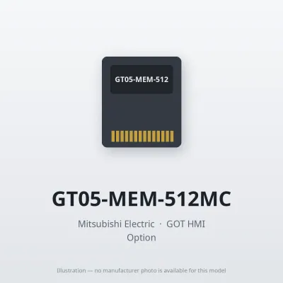 GT05-MEM-512MC Mitsubishi GOT HMI Option
