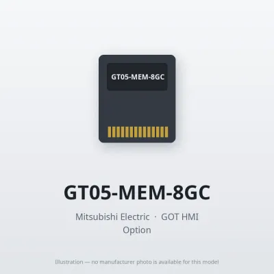 GT05-MEM-8GC Mitsubishi GOT HMI Option