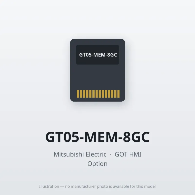 GT05-MEM-8GC Mitsubishi GOT HMI Option