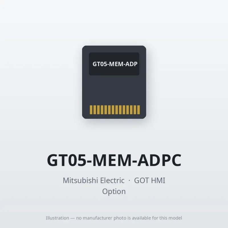 GT05-MEM-ADPC Mitsubishi GOT HMI Option