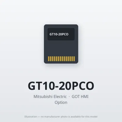 GT10-20PCO Mitsubishi GOT HMI Option