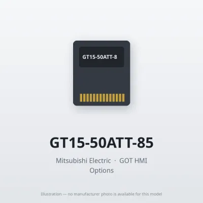 GT15-50ATT-85 Mitsubishi GOT HMI Option