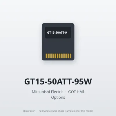 GT15-50ATT-95W Mitsubishi GOT HMI Option