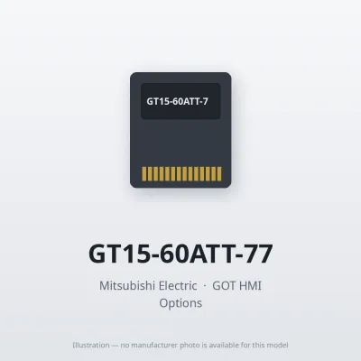 GT15-60ATT-77 Mitsubishi GOT HMI Option