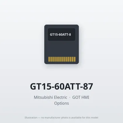 GT15-60ATT-87 Mitsubishi GOT HMI Option