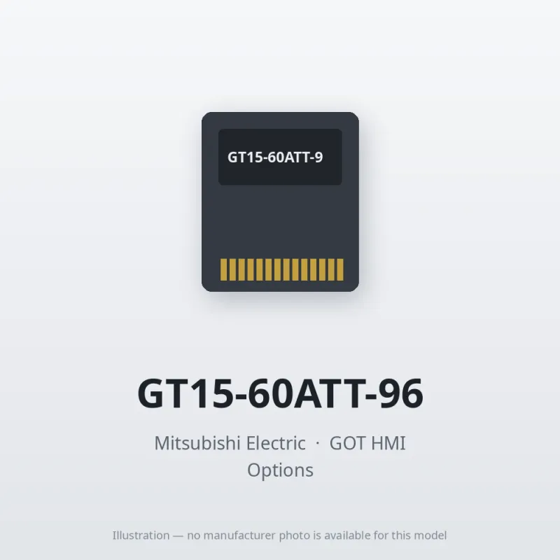 GT15-60ATT-96 Mitsubishi GOT HMI Option