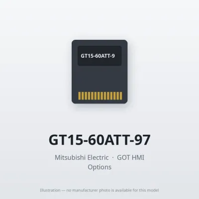 GT15-60ATT-97 Mitsubishi GOT HMI Option