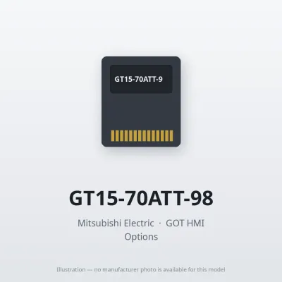 GT15-70ATT-98 Mitsubishi GOT HMI Option