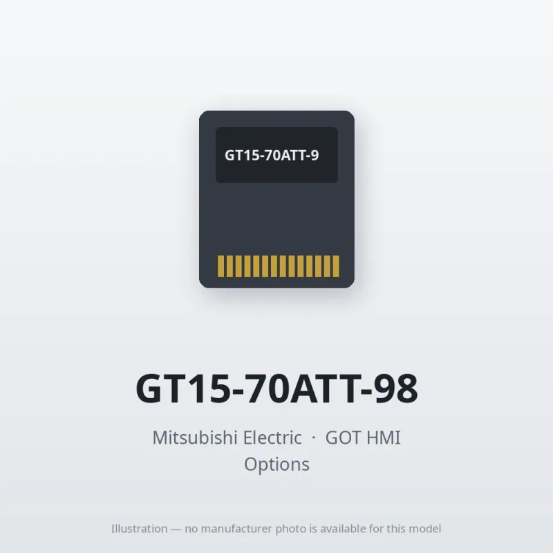 GT15-70ATT-98 Mitsubishi GOT HMI Option