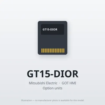 GT15-DIOR Mitsubishi GOT HMI Option unit