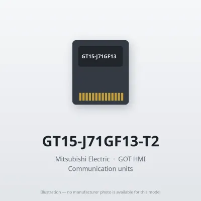 GT15-J71GF13-T2 Mitsubishi GOT HMI Communication unit
