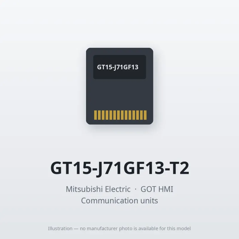 GT15-J71GF13-T2 Mitsubishi GOT HMI Communication unit