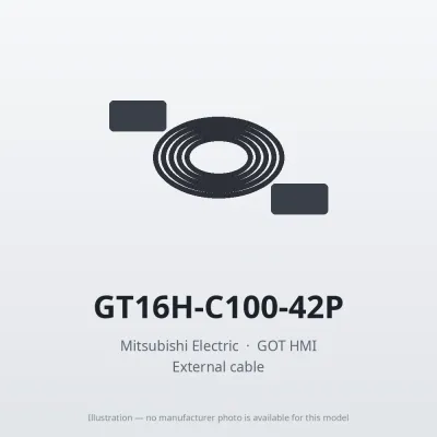 GT16H-C100-42P Mitsubishi GOT HMI External cable