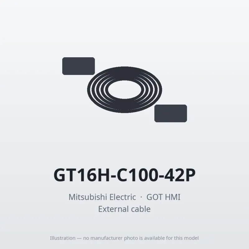 GT16H-C100-42P Mitsubishi GOT HMI External cable