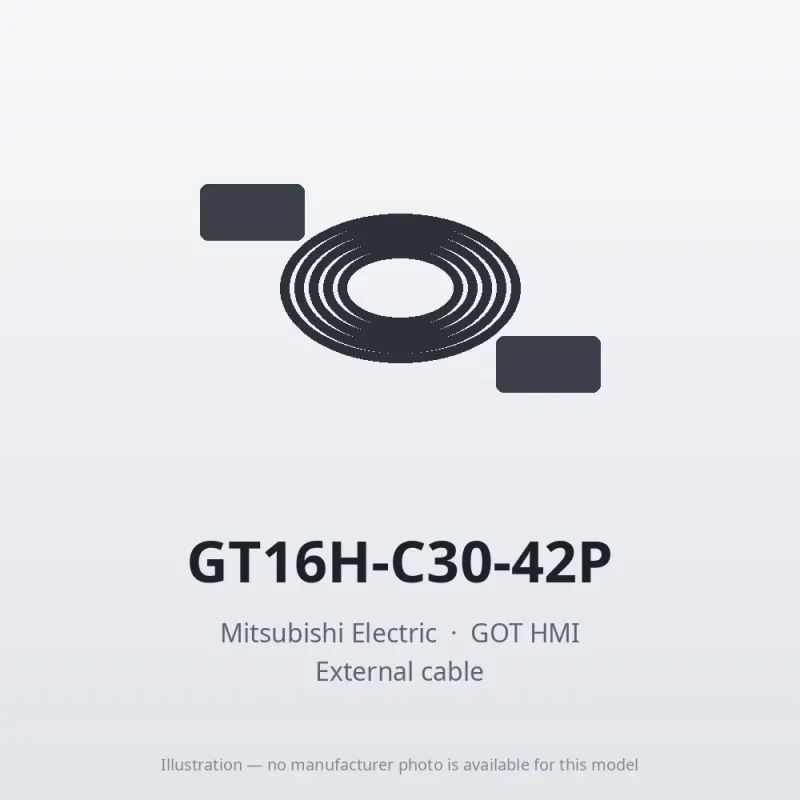 GT16H-C30-42P Mitsubishi GOT HMI External cable