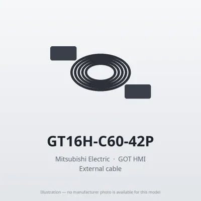 GT16H-C60-42P Mitsubishi GOT HMI External cable