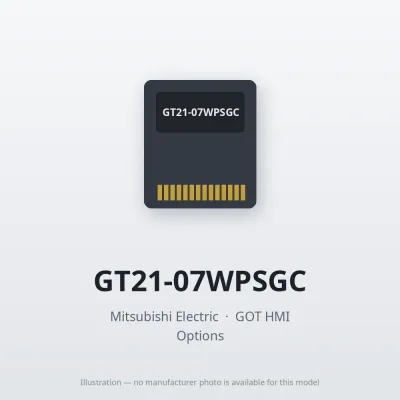 GT21-07WPSGC Mitsubishi GOT HMI Option