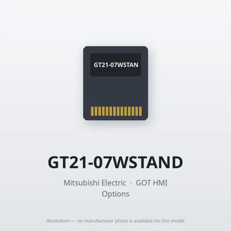 GT21-07WSTAND Mitsubishi GOT HMI Option