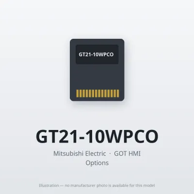 GT21-10WPCO Mitsubishi GOT HMI Option