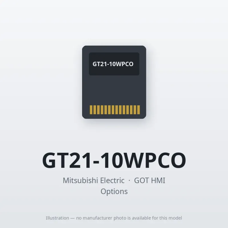GT21-10WPCO Mitsubishi GOT HMI Option