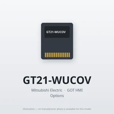 GT21-WUCOV Mitsubishi GOT HMI Option