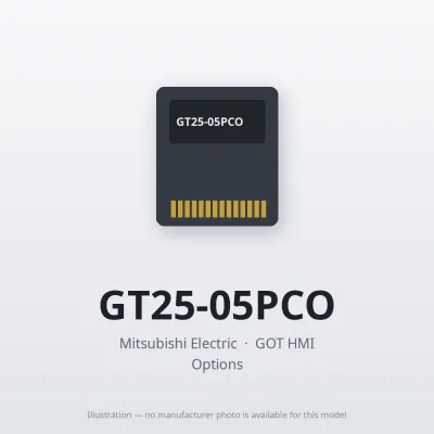 GT25-05PCO Mitsubishi GOT HMI Option