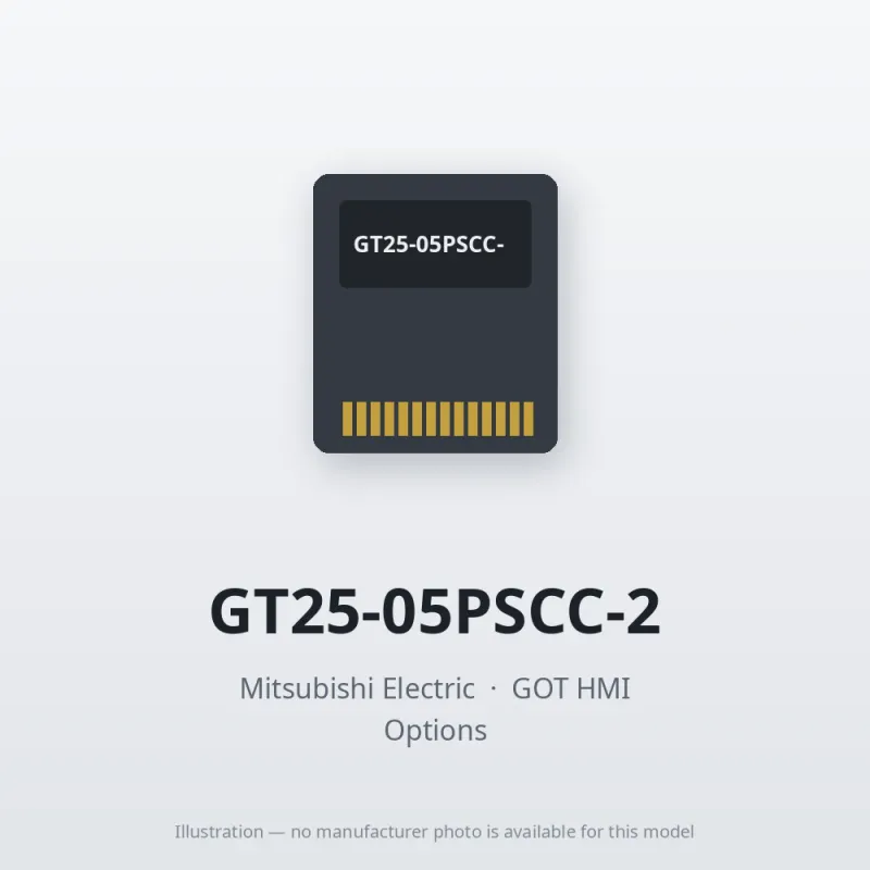 GT25-05PSCC-2 Mitsubishi GOT HMI Option