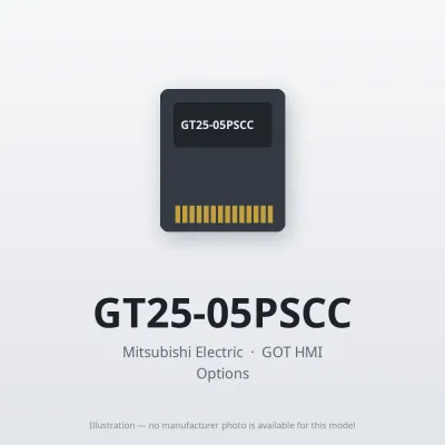 GT25-05PSCC Mitsubishi GOT HMI Option