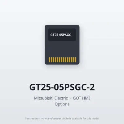 GT25-05PSGC-2 Mitsubishi GOT HMI Option