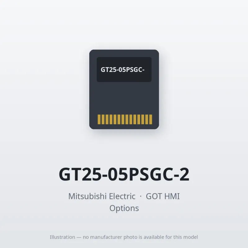 GT25-05PSGC-2 Mitsubishi GOT HMI Option