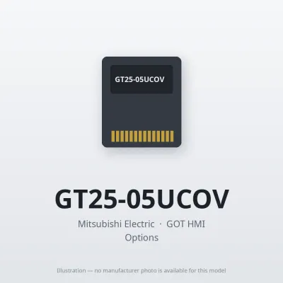 GT25-05UCOV Mitsubishi GOT HMI Option