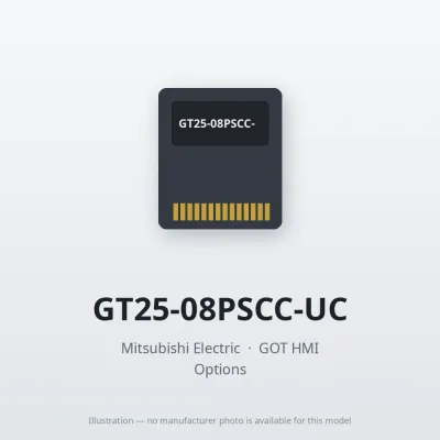 GT25-08PSCC-UC Mitsubishi GOT HMI Option