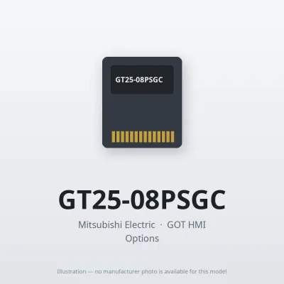 GT25-08PSGC Mitsubishi GOT HMI Option