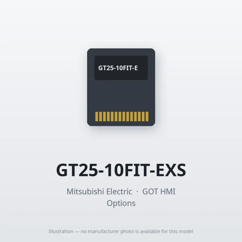 GT25-10FIT-EXS Mitsubishi GOT HMI Option
