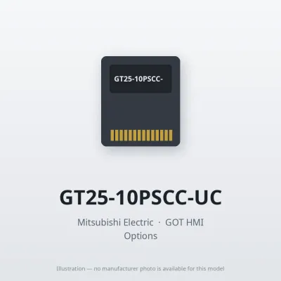 GT25-10PSCC-UC Mitsubishi GOT HMI Option