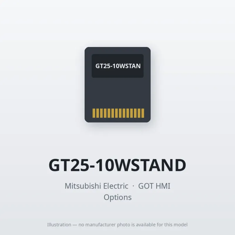 GT25-10WSTAND Mitsubishi GOT HMI Option