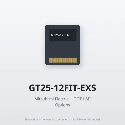 GT25-12FIT-EXS Mitsubishi GOT HMI Option