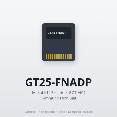 GT25-FNADP Mitsubishi GOT HMI Communication unit