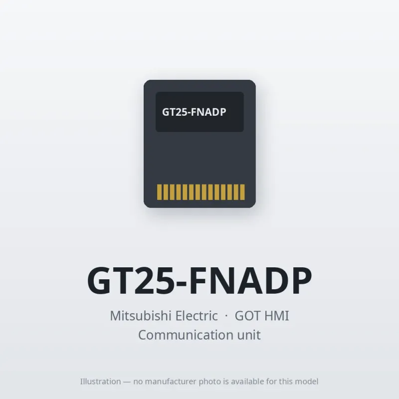GT25-FNADP Mitsubishi GOT HMI Communication unit